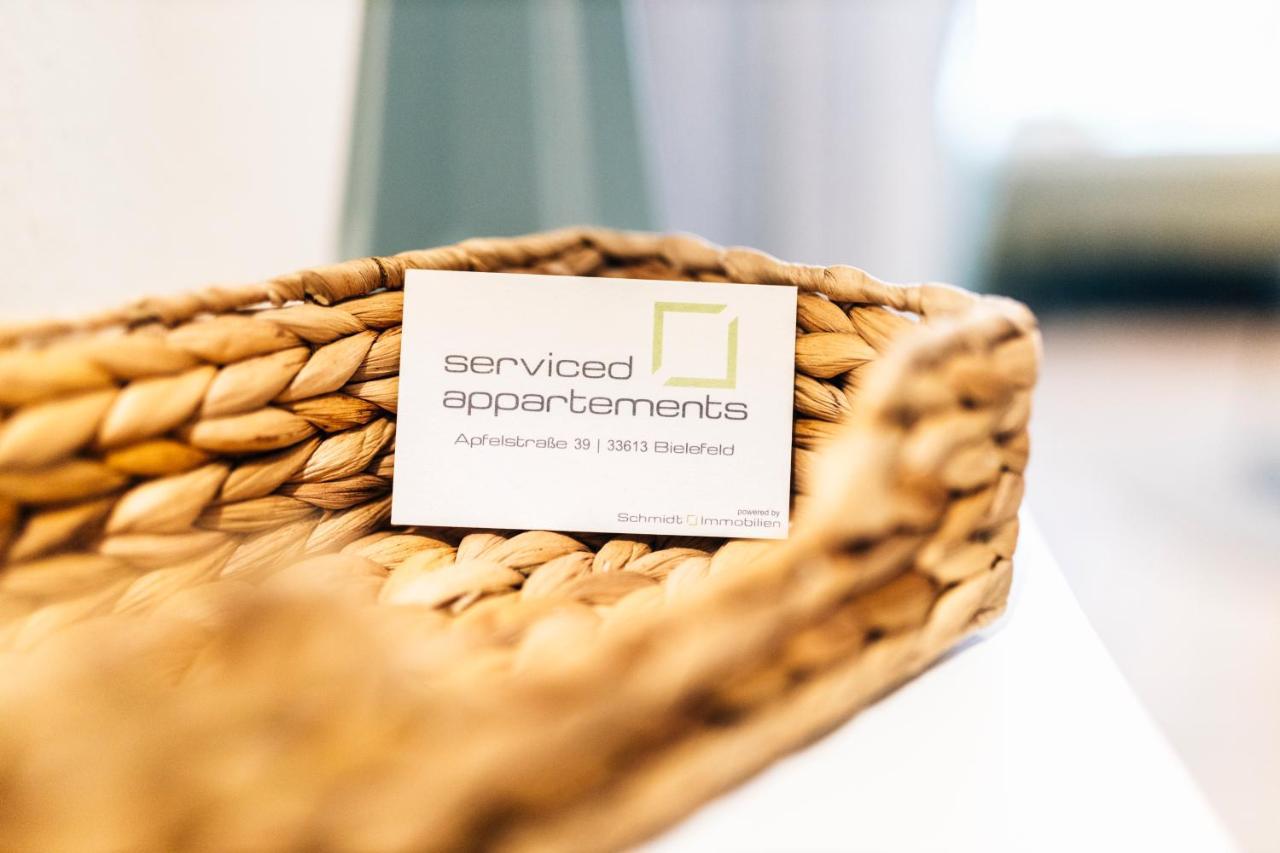 Modernes Stadt-Apartement Mitte Билефелд Екстериор снимка